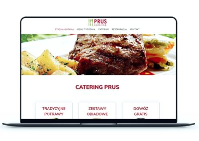 Realizacja - Strona catering-prus.pl
